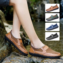 Laden Sie das Bild in den Galerie-Viewer, Atmungsaktive Netzschuhe mit Krokoprägung
