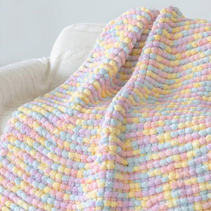Winter DIY geflochtenes grobes Perlengarn