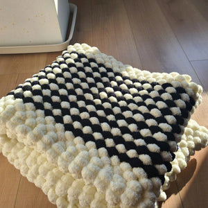 Winter DIY geflochtenes grobes Perlengarn