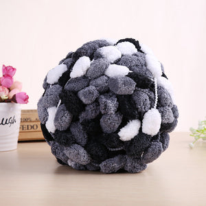 Winter DIY geflochtenes grobes Perlengarn