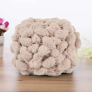 Winter DIY geflochtenes grobes Perlengarn