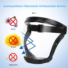 Laden Sie das Bild in den Galerie-Viewer, Voller Gesichtsschutz Industriemaske für Pestizidsprühen
