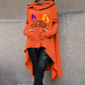 Halloween Bedruckter Kapuzenpullover