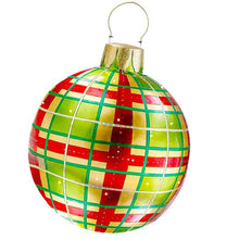 Laden Sie das Bild in den Galerie-Viewer, Aufblasbarer Weihnachtsball im Freien dekoriert
