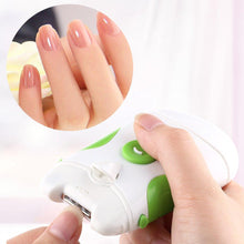 Laden Sie das Bild in den Galerie-Viewer, Bequee Elektrischer Nagelschneider mit LED-Licht
