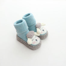 Laden Sie das Bild in den Galerie-Viewer, Baby warme Boden Socken Schuhe
