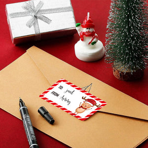 Selbstklebende Geschenkanhänger(500 Stück)