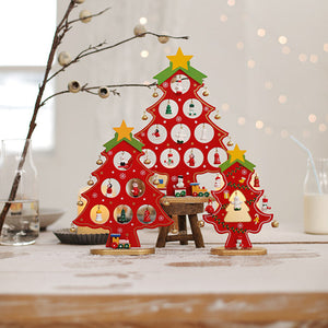 DIY Weihnachtsbaum-Set aus Holz