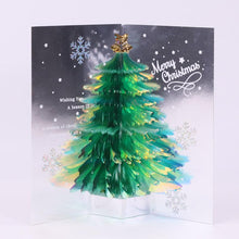 Laden Sie das Bild in den Galerie-Viewer, 🎅（Früher Weihnachtsverkauf）Handgemachte 3D-Weihnachtsgrußkarte
