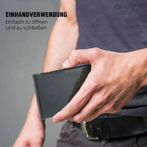 Ultradünnes Kartenetui mit Diebstahl- und Entmagnetisierungsschutz