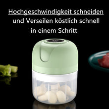 Laden Sie das Bild in den Galerie-Viewer, USB wiederaufladbare elektrische Knoblauchmühle
