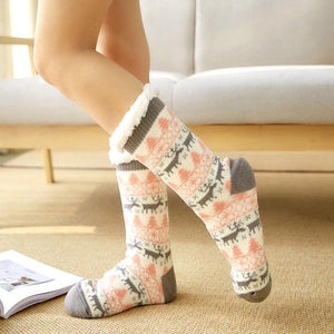 Ultra-Plüsch Weiche Rutschfeste Socken (1 Paar)