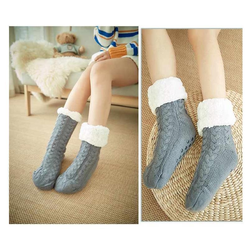 Ultra-Plüsch Weiche Rutschfeste Socken (1 Paar)
