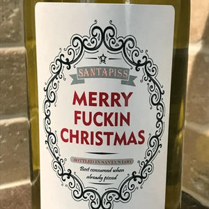 🎄Weihnachten lustige Flaschenetiketten