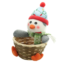 Laden Sie das Bild in den Galerie-Viewer, Weihnachten Süßigkeiten Geflochtener Korb
