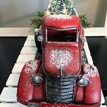 Laden Sie das Bild in den Galerie-Viewer, 🎄Weihnachtsverkauf🔥Roter Bauernhof-LKW Weihnachten Dekorationen
