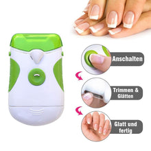 Laden Sie das Bild in den Galerie-Viewer, Bequee Elektrischer Nagelschneider mit LED-Licht
