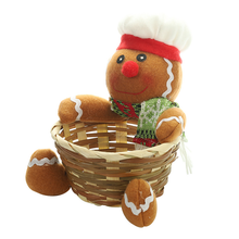 Laden Sie das Bild in den Galerie-Viewer, Weihnachten Süßigkeiten Geflochtener Korb
