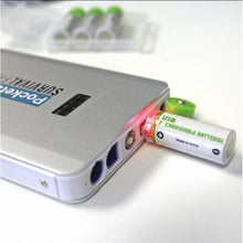 Laden Sie das Bild in den Galerie-Viewer, USB wiederaufladbare AA-Batterien

