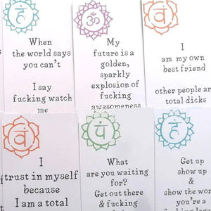 🎁Lustiges Affirmationskarten Geschenk