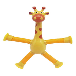 Teleskop-Giraffenspielzeug mit Saugnapf