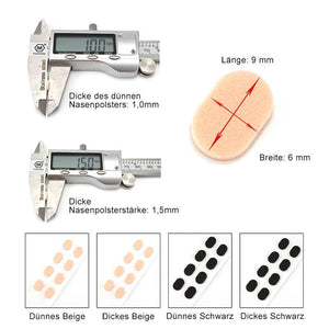 Anti-Rutsch-Brillen-Nasenpads