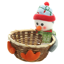 Laden Sie das Bild in den Galerie-Viewer, Weihnachten Süßigkeiten Geflochtener Korb
