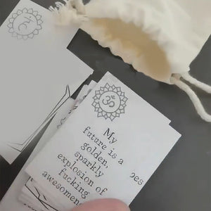 🎁Lustiges Affirmationskarten Geschenk