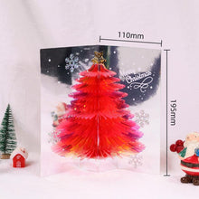 Laden Sie das Bild in den Galerie-Viewer, 🎅（Früher Weihnachtsverkauf）Handgemachte 3D-Weihnachtsgrußkarte
