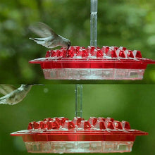 Laden Sie das Bild in den Galerie-Viewer, Hängende rote sechseckige Kolibri-Fütterungsanlage
