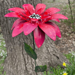 Gartendekoration Metall Blumen