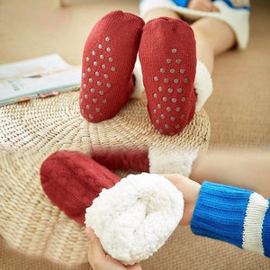 Ultra-Plüsch Weiche Rutschfeste Socken (1 Paar)