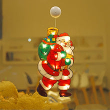 Laden Sie das Bild in den Galerie-Viewer, WEIHNACHTSVERKAUF🎄Weihnachten Fenster Dekorative Saugnapf Lichter
