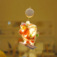 Laden Sie das Bild in den Galerie-Viewer, WEIHNACHTSVERKAUF🎄Weihnachten Fenster Dekorative Saugnapf Lichter
