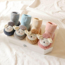 Laden Sie das Bild in den Galerie-Viewer, Baby warme Boden Socken Schuhe
