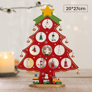 DIY Weihnachtsbaum-Set aus Holz